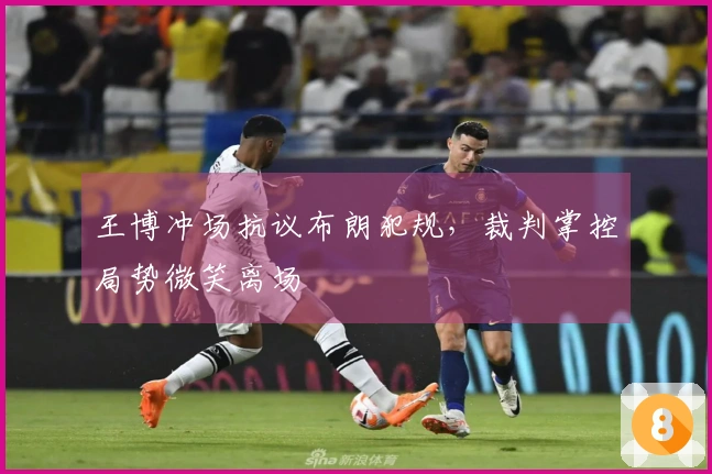 王博冲场抗议布朗犯规，裁判掌控局势微笑离场